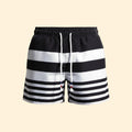Men's Striped Swim Trunks