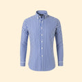 Men's Stylish Striped Shirt with Long Sleeves