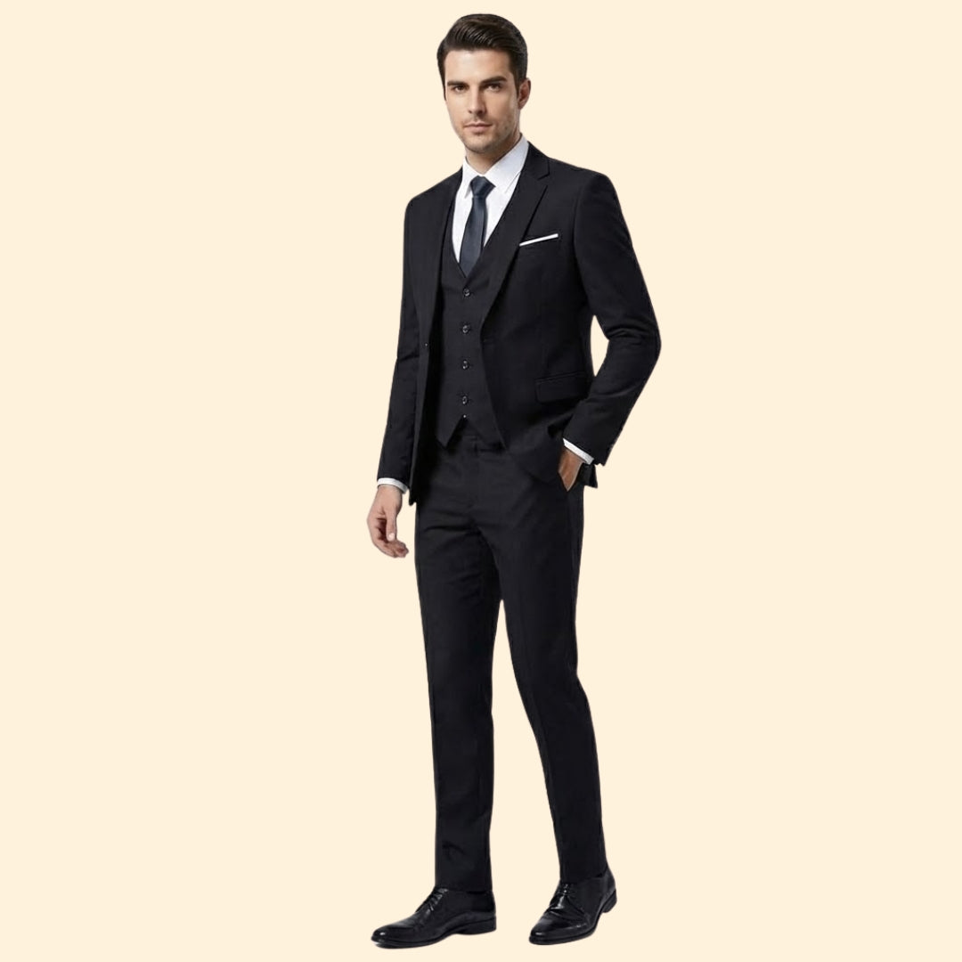 Men’s Three-Piece Suit Set