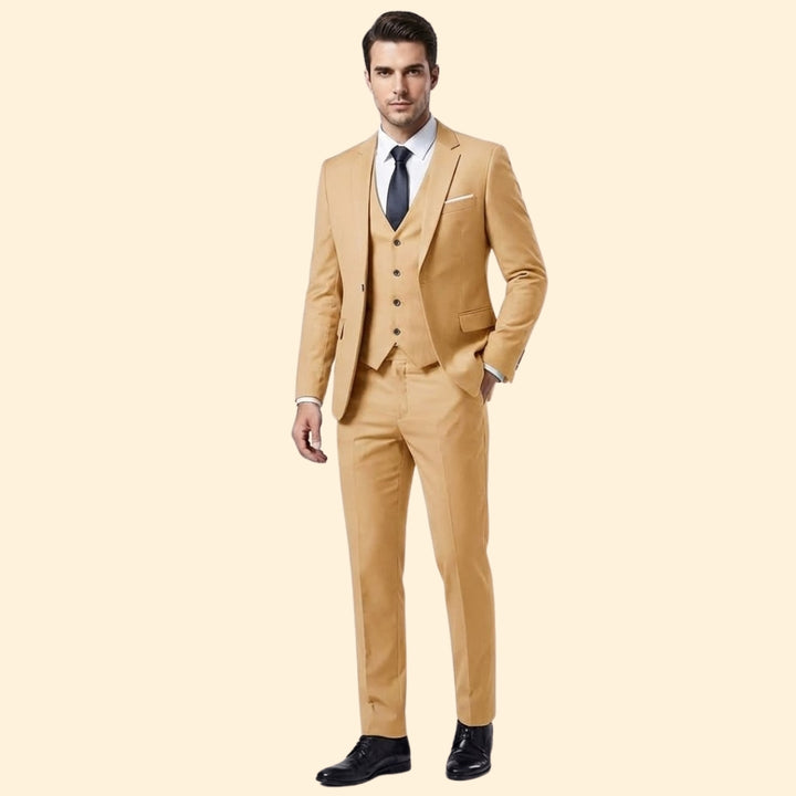 Men’s Three-Piece Suit Set