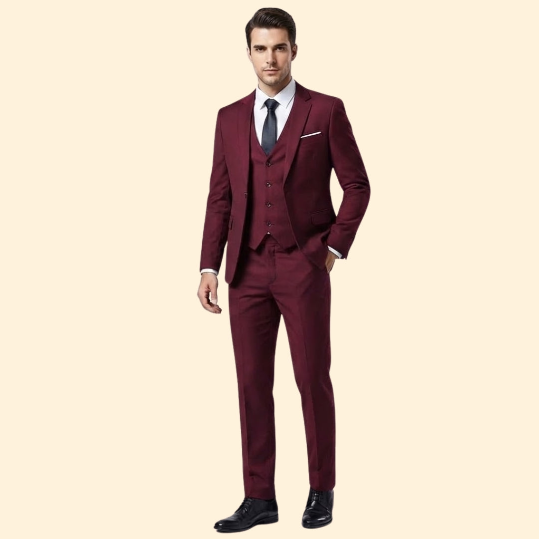 Men’s Three-Piece Suit Set