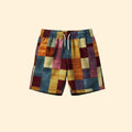 Men's Vibrant Checkerboard Shorts