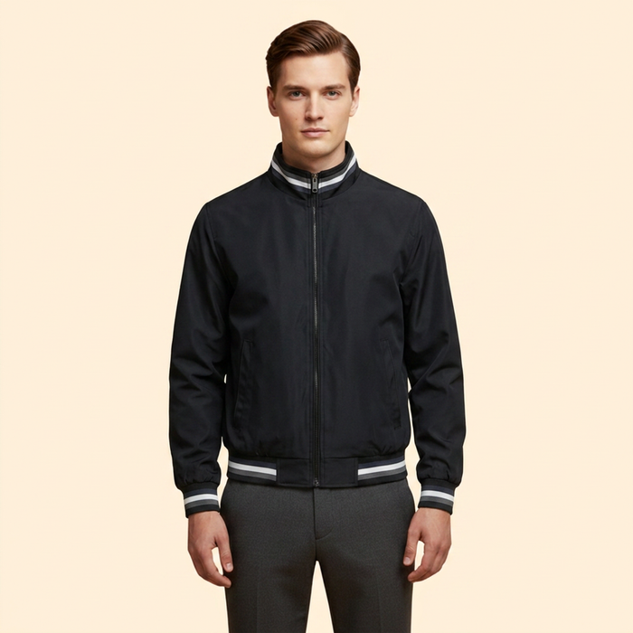 Men’s Zipped Bomber Jacket