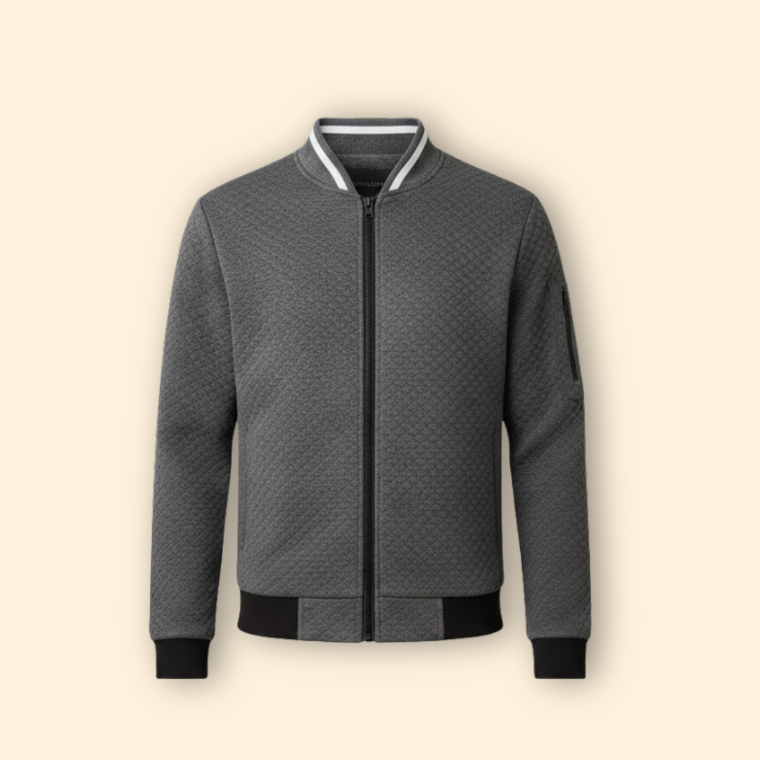Men’s Jacquard Bomber Jacket