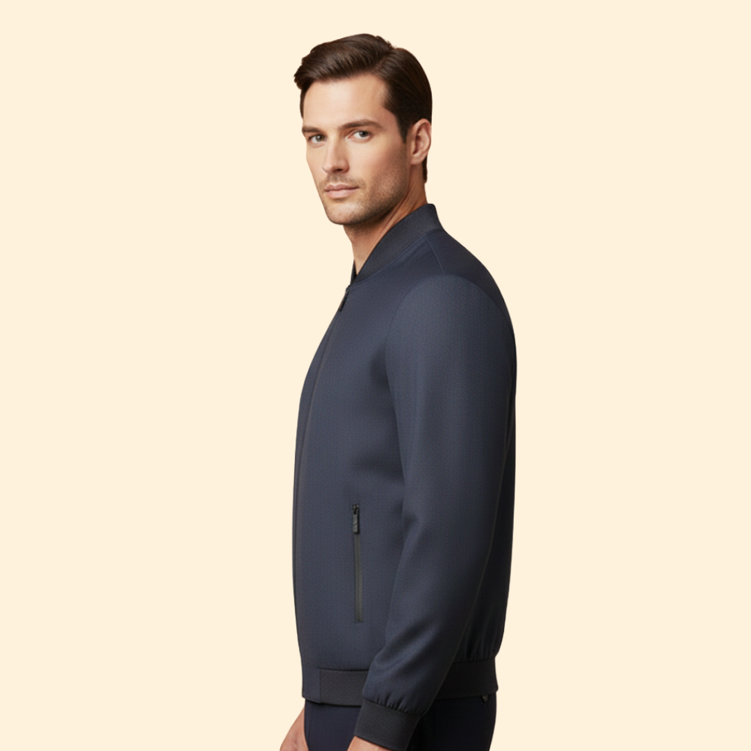 Men’s Modern Bomber Jacket