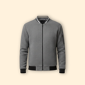 Men’s Textured Bomber Jacket