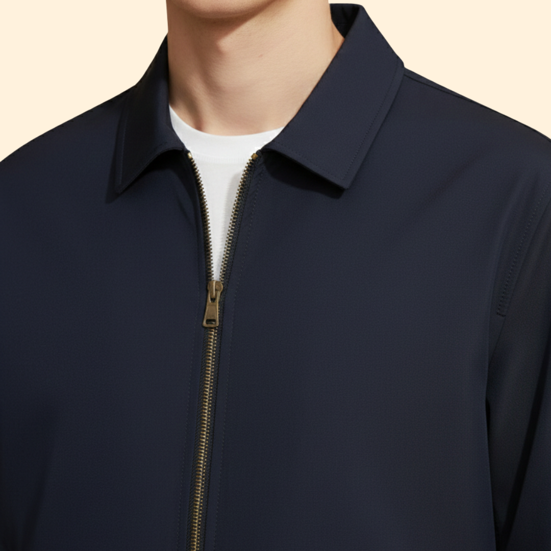 Men’s Zip Pocket Bomber Jacket