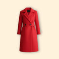 Mid Length Buttoned Coat