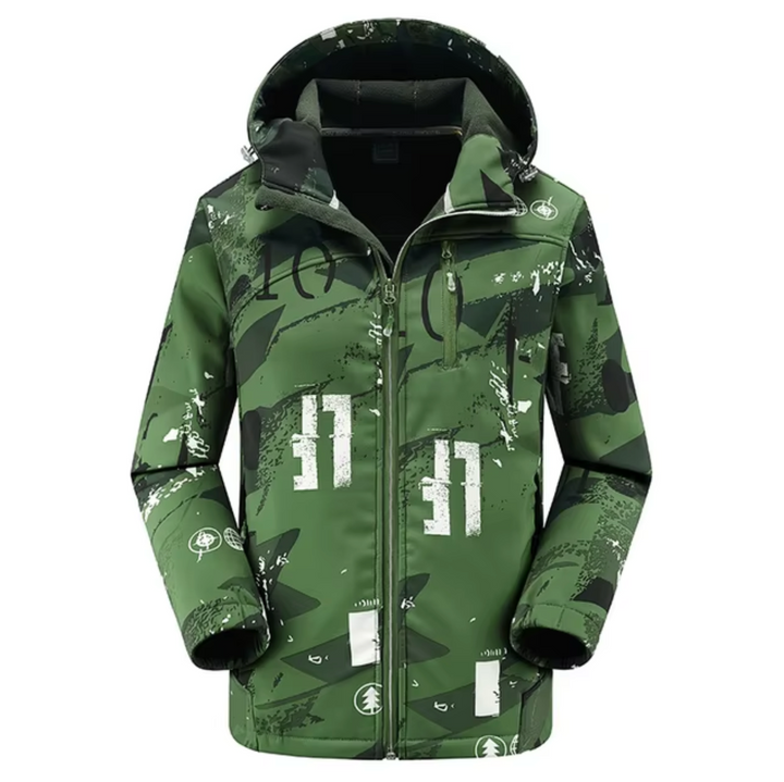 | Multifunctional Waterproof Softshell Winter Jacket with Hood