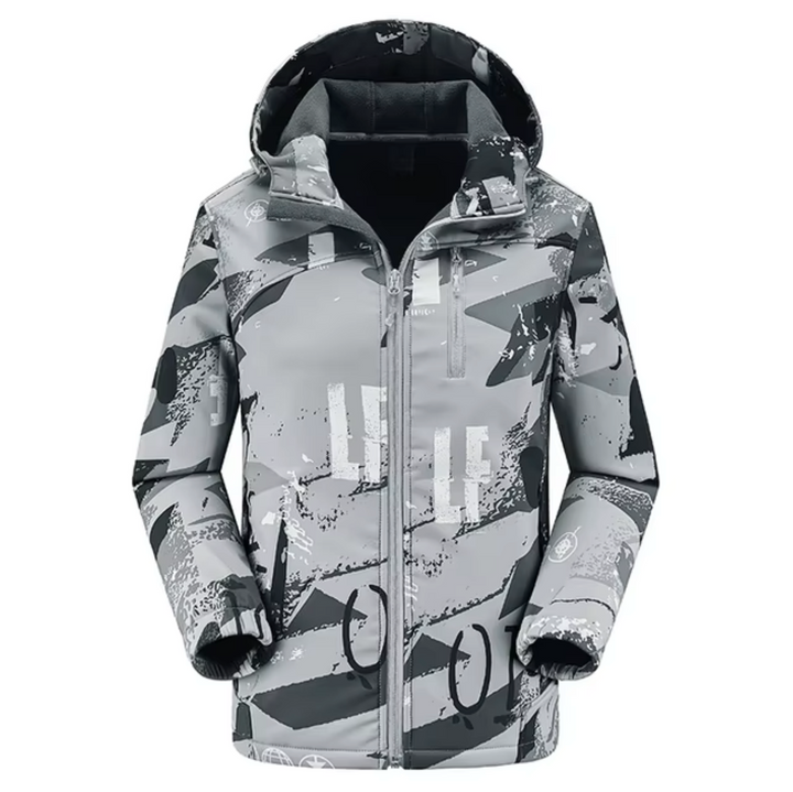 | Multifunctional Waterproof Softshell Winter Jacket with Hood