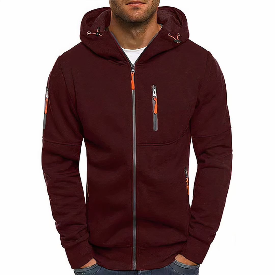 | Hooded Shirt with Zip