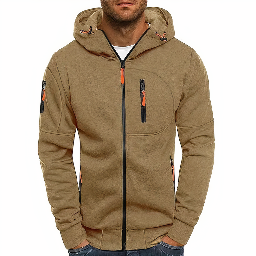 | Hooded Shirt with Zip
