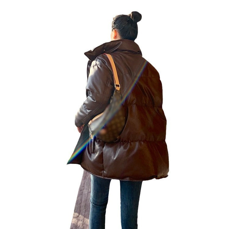 Ladies Fashion Oversized Down Jacket