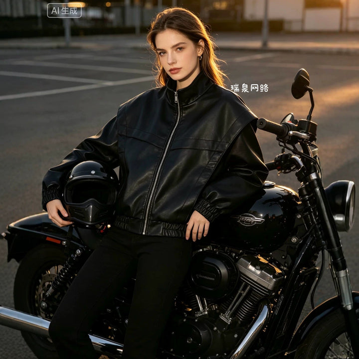 Jacket Biker jacket Women&