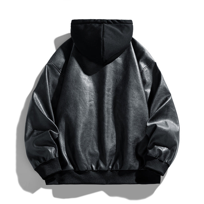 Jacket with Faux leather Women&