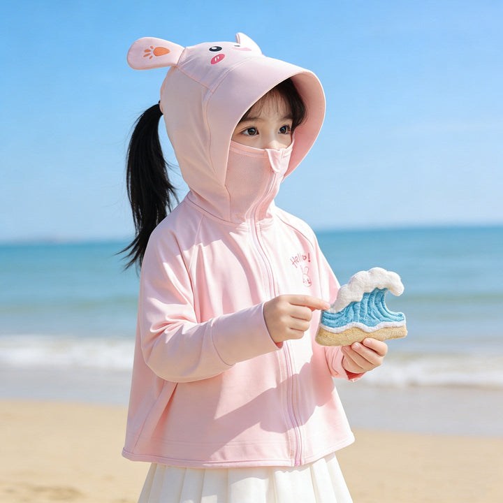 Jacket unisex with protection UV breathable lightweight