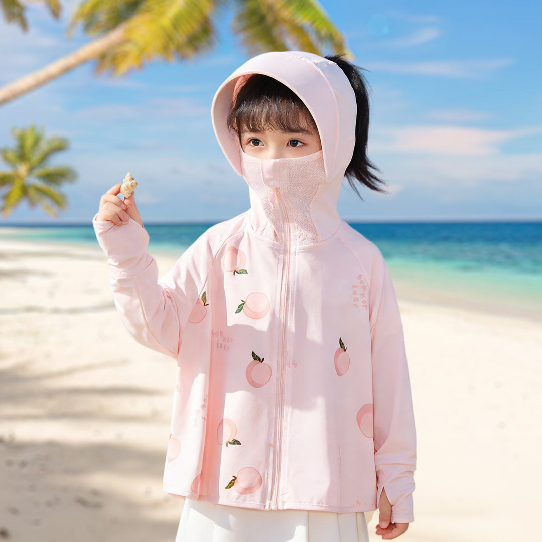 Jacket kids with protection UV breathable lightweight