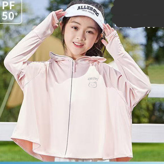 Jacket kids with protection UV breathable lightweight