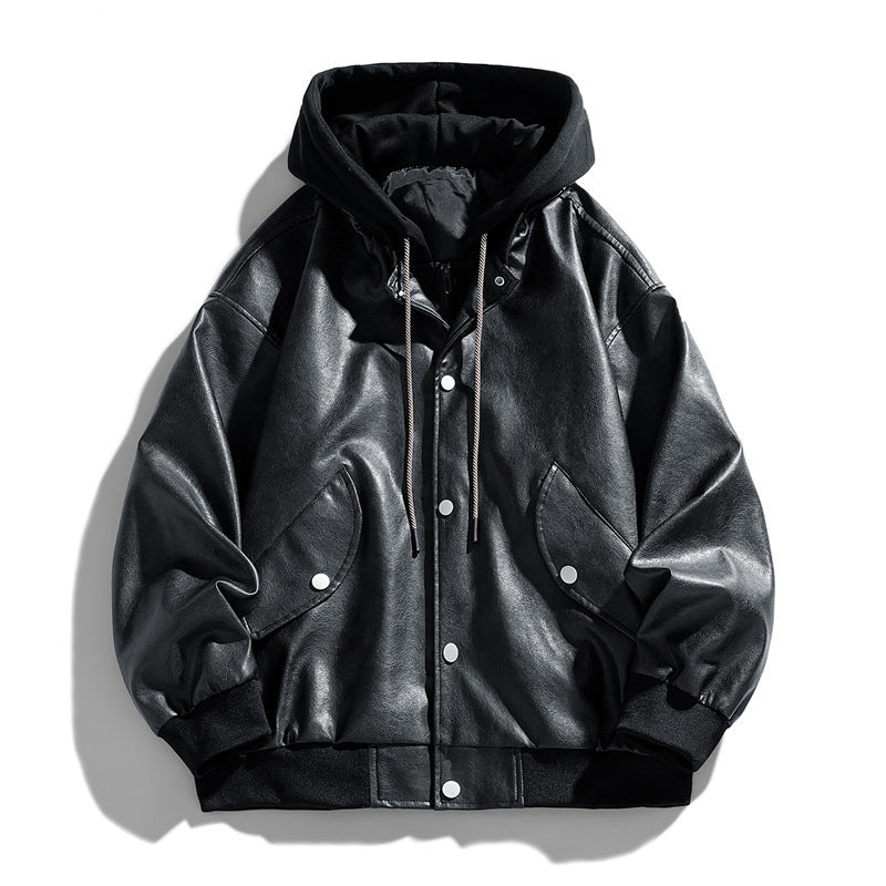 Jacket with Faux leather Women&