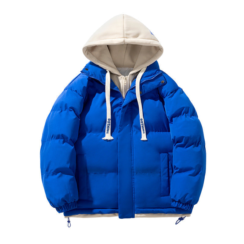 Jacket down unisex water-resistant lightweight quilted