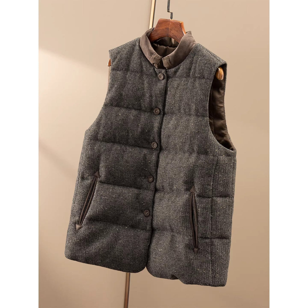 Women Fashionable Padded Vest