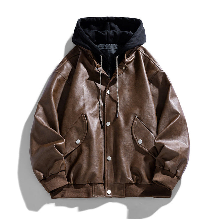Jacket with Faux leather Women&