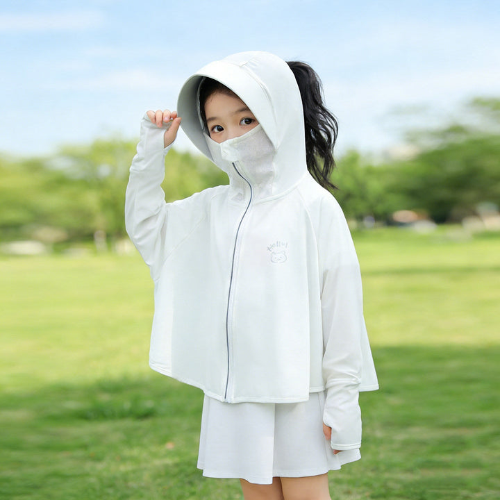 Jacket unisex with protection UV breathable lightweight