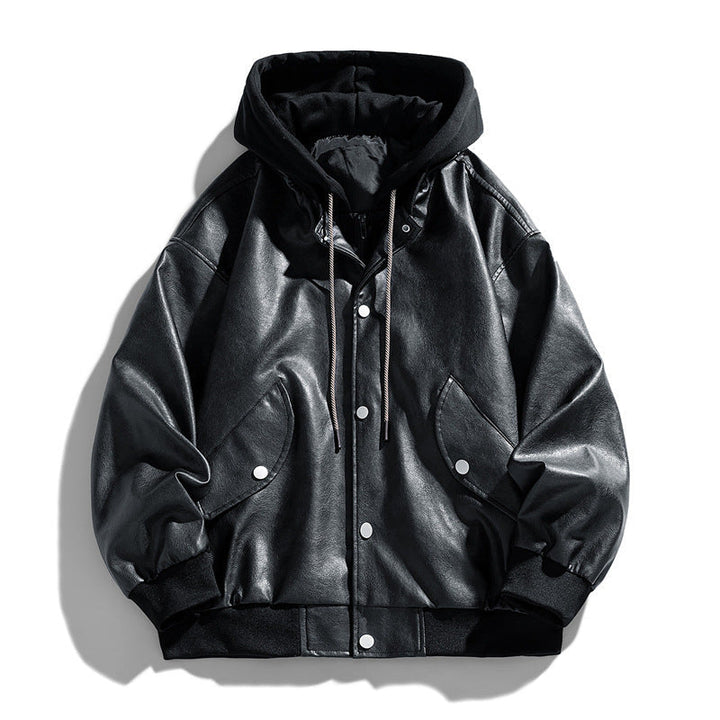 Jacket with Faux leather Women&