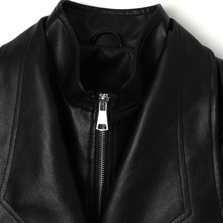 Jacket with Faux leather Women&