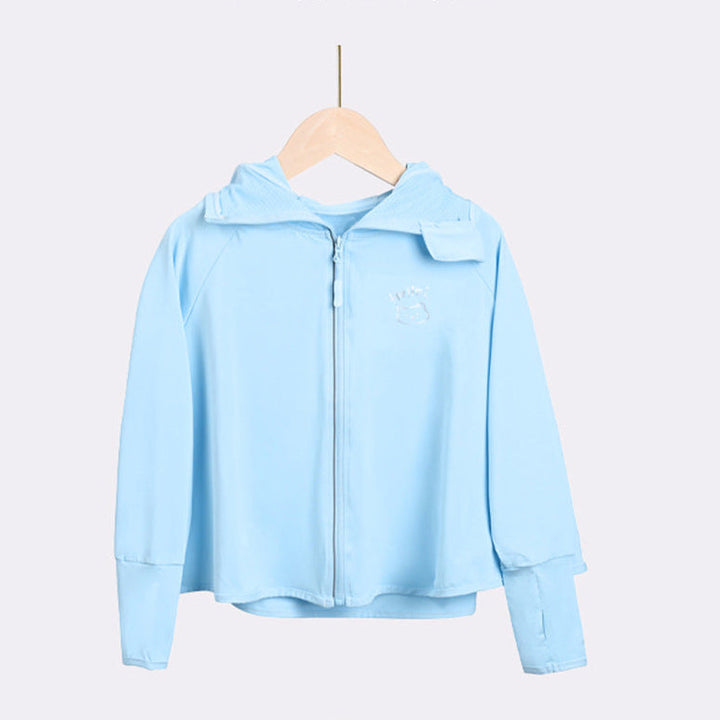 Boys UV protection hooded jacket
