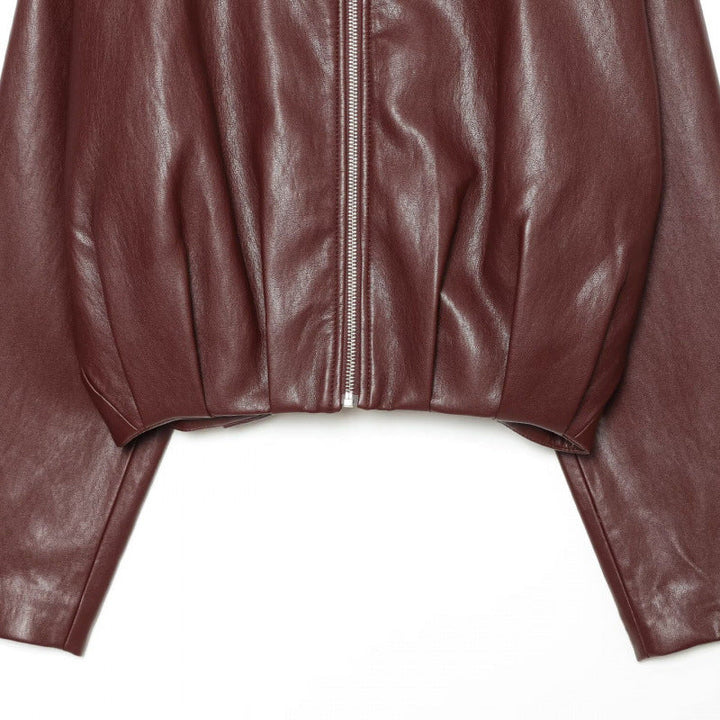 Jacket with Faux leather Women&
