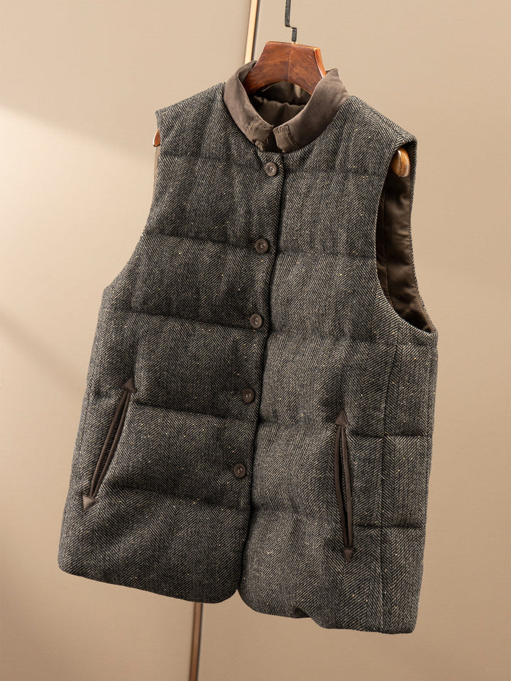 Women Fashionable Padded Vest