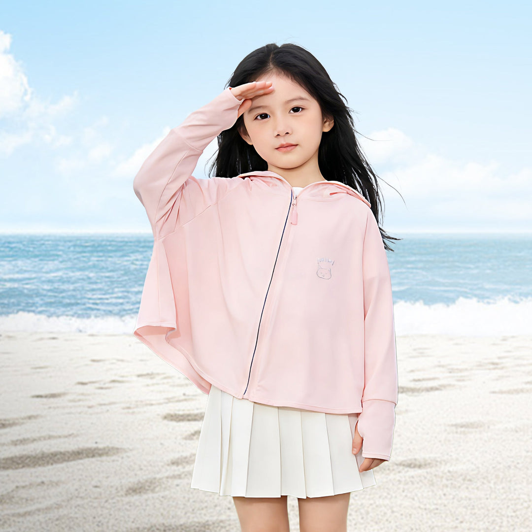 Jacket kids with protection UV breathable lightweight