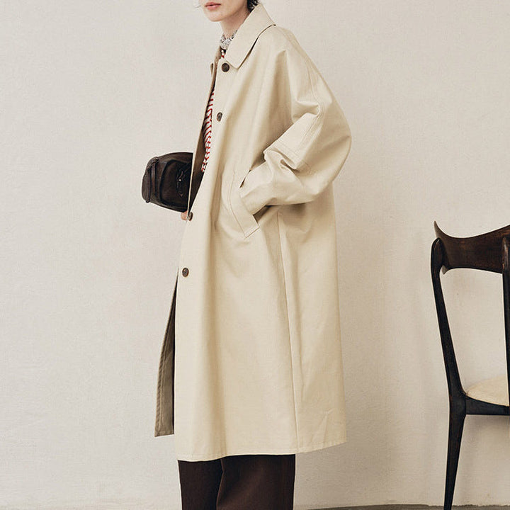 Women Long Trench Coat