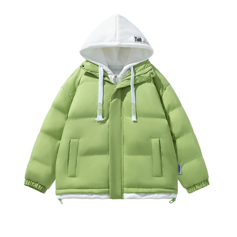 Jacket down unisex water-resistant lightweight quilted