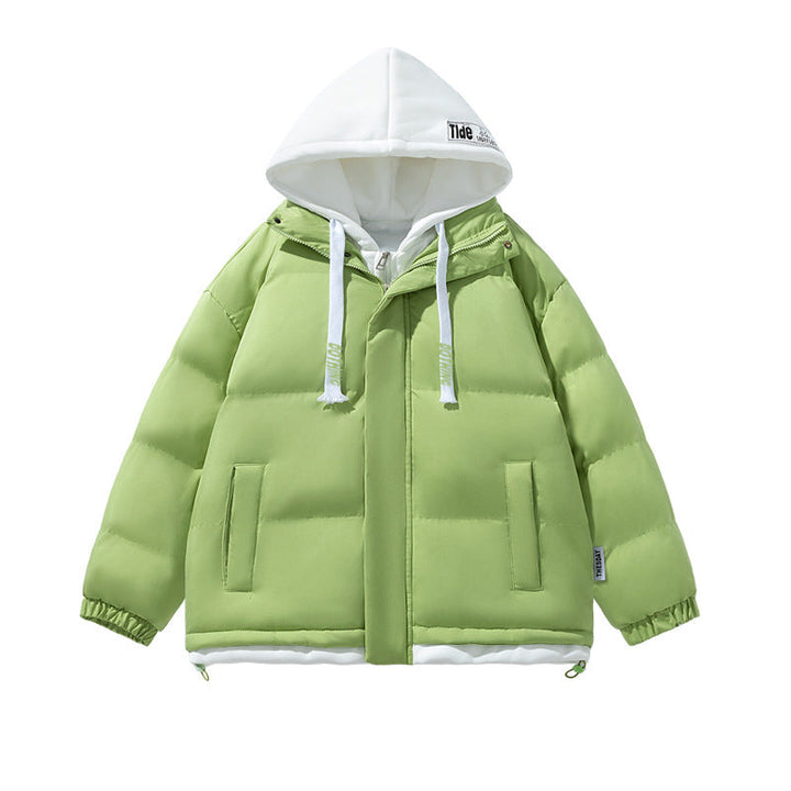 Jacket down unisex water-resistant lightweight quilted