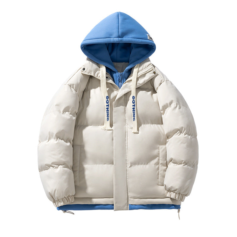 Jacket down unisex water-resistant lightweight quilted