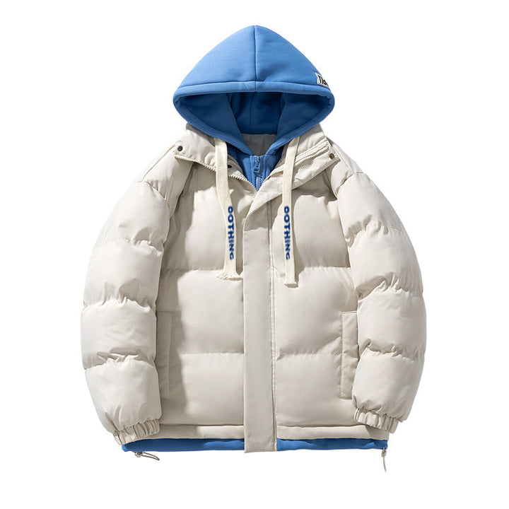 Jacket down unisex water-resistant lightweight quilted