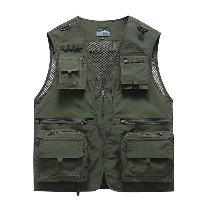 Gilet unisex breathable warm with Zip