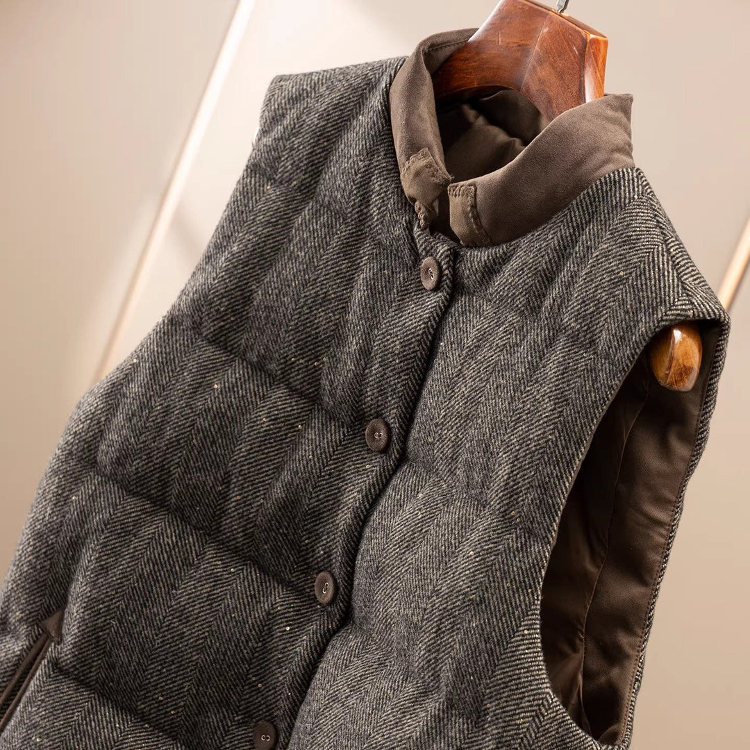 Women Fashionable Padded Vest