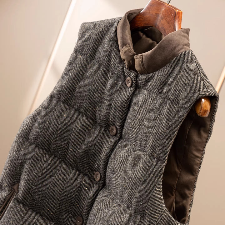 Women Fashionable Padded Vest