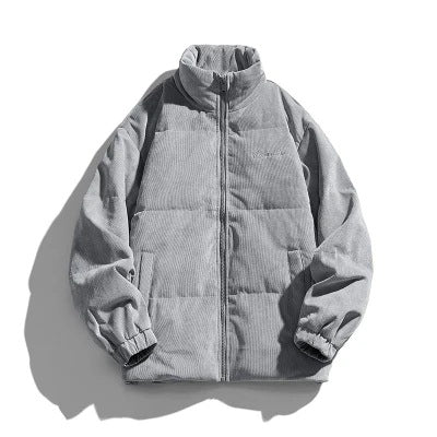 Jacket quilted unisex breathable lightweight padded