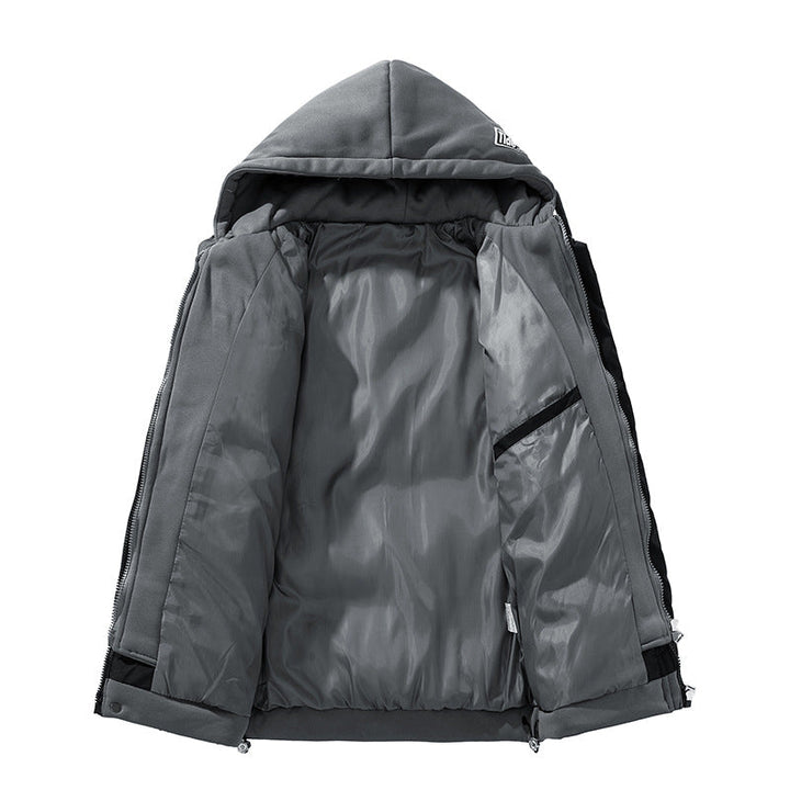 Jacket down unisex water-resistant lightweight quilted