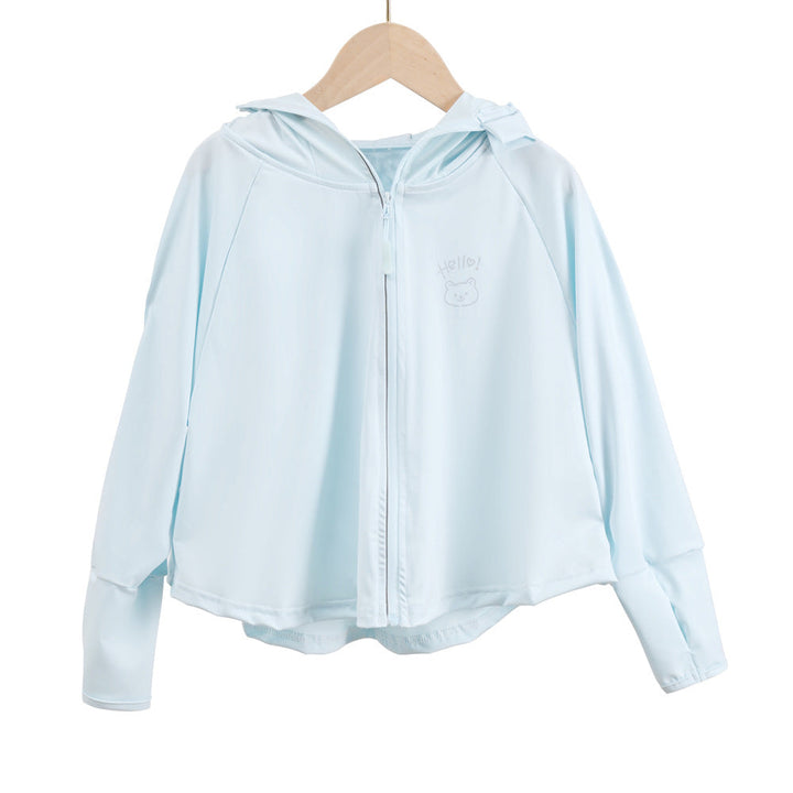Jacket unisex with protection UV breathable lightweight