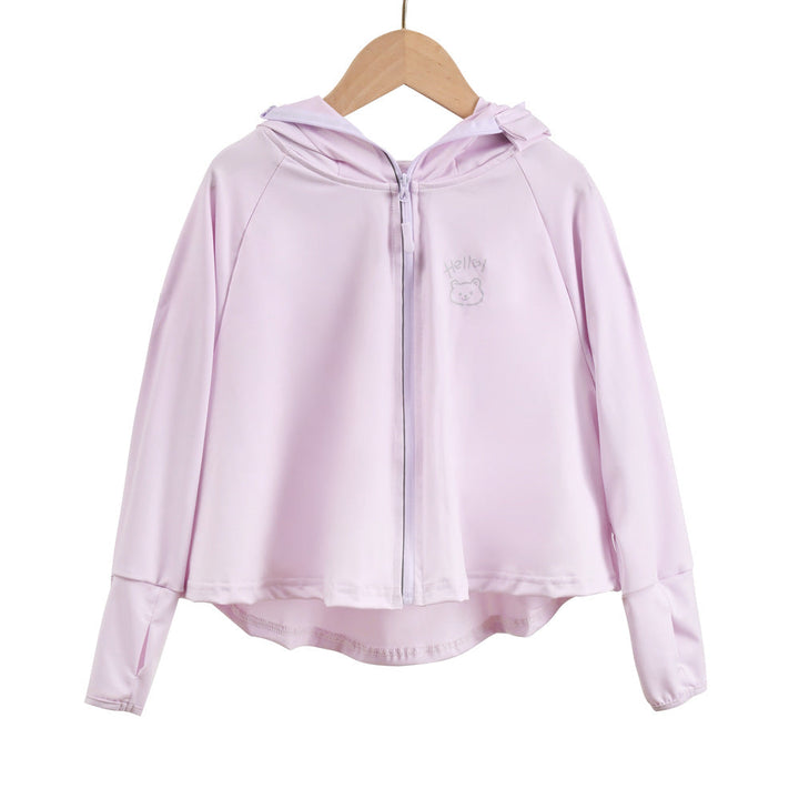 Jacket unisex with protection UV breathable lightweight