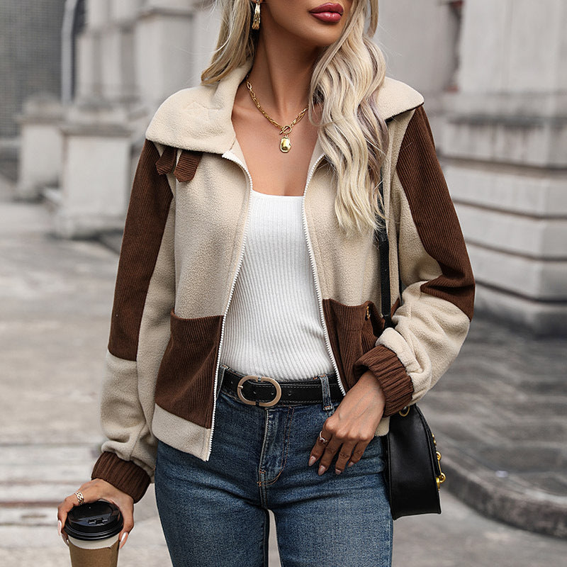 Jacket fleece women&