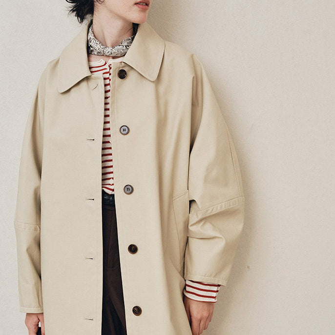 Women Long Trench Coat