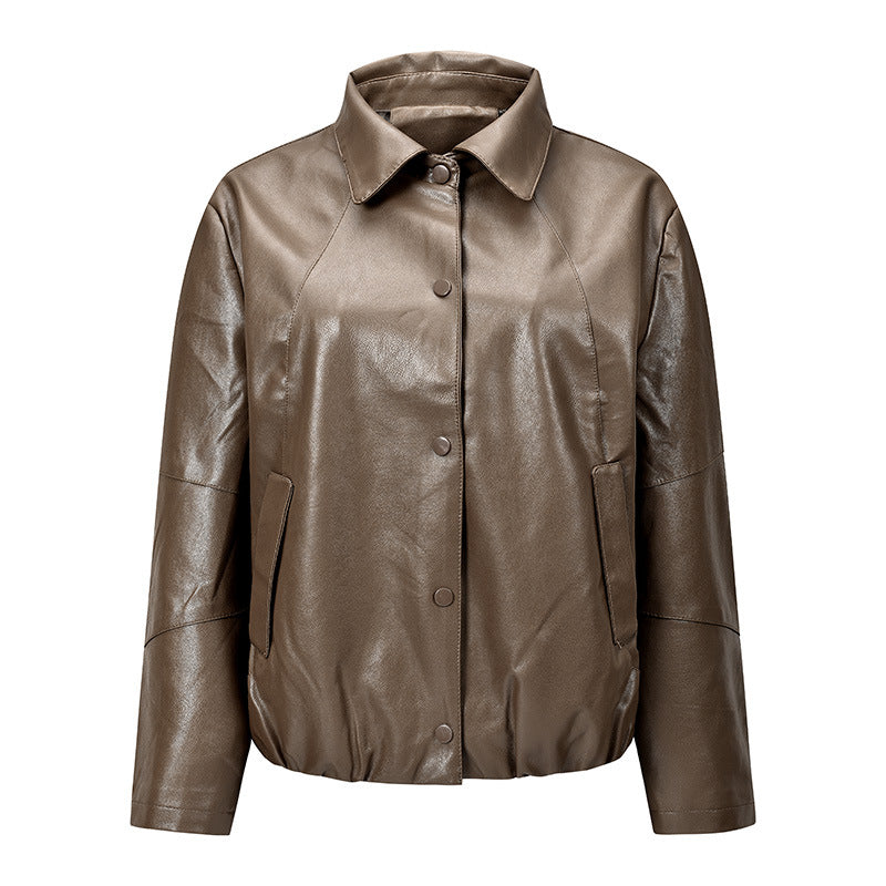 Jacket with Faux leather Women&