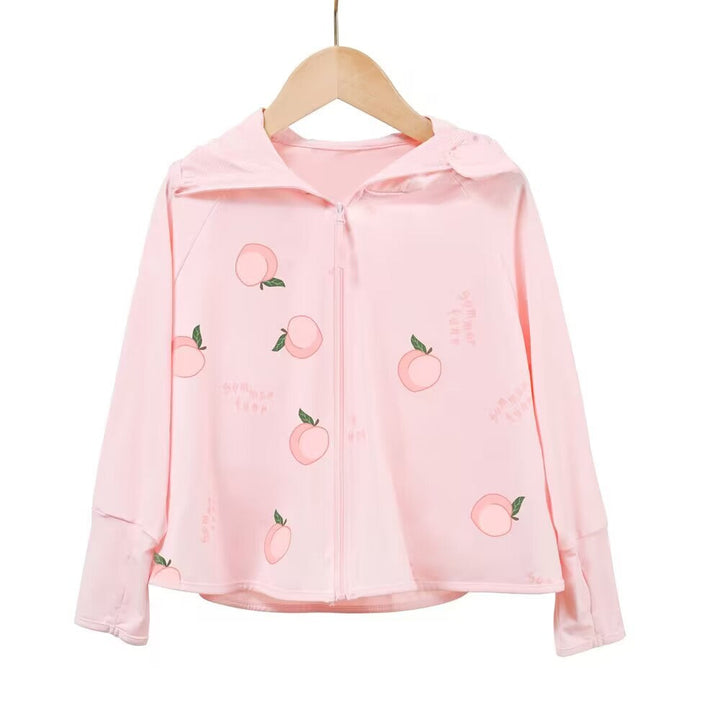 Ladies breathable UV protection jacket with hood