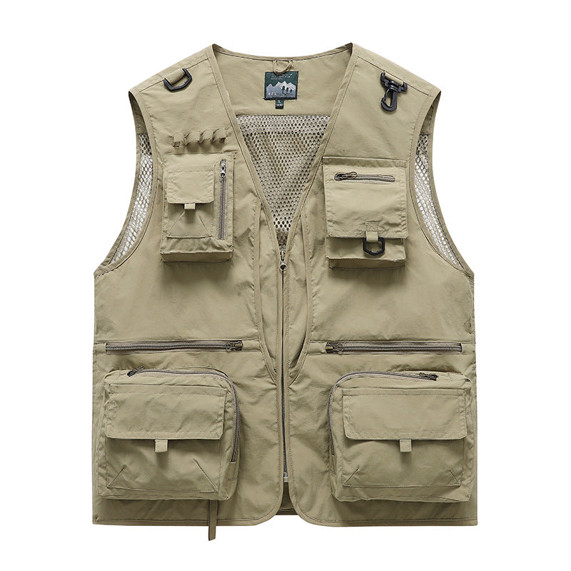 Gilet unisex breathable warm with Zip